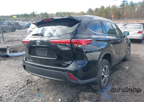 2020 Toyota Highlander Hybrid Xle из США, поврежденный, VIN 5TDGBRCH2LS511807